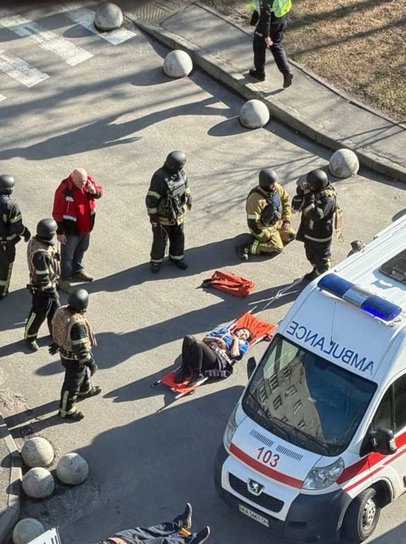 Стрілянина у Голосіївському районі Києва 18 квітня