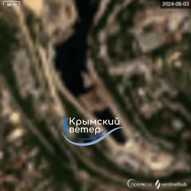 Супутникові знімки з місця ураження підводного човна "Ростов-на-Дону"