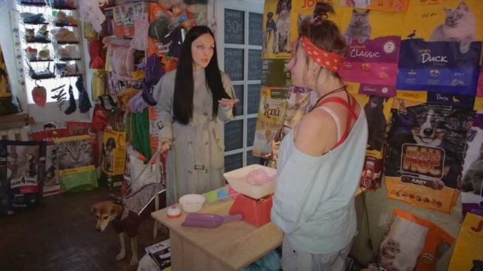 Съемки украинской комедии "У него нет кота"