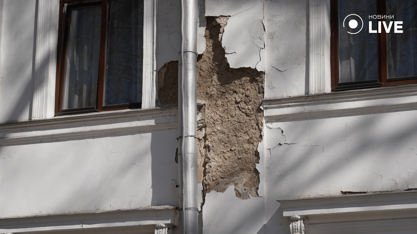 Фасад одеської мерії