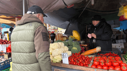 Вартість овочів на одеському ринку — що зросло в ціні - 285x160