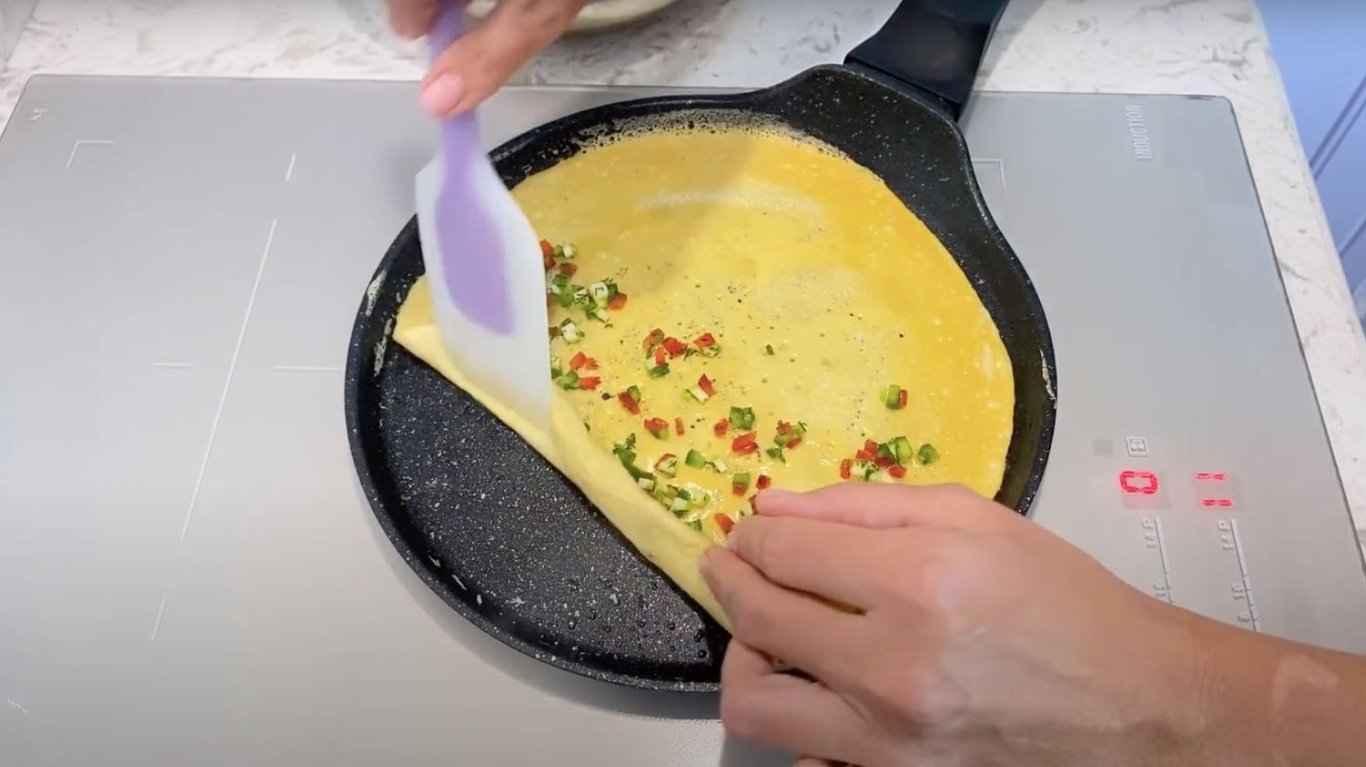 рецепт омлета на завтрак 