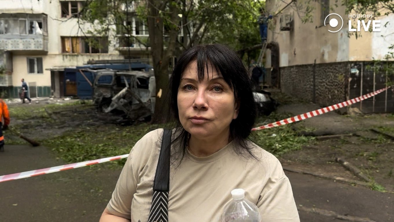 Наслідки обстрілу Одеси