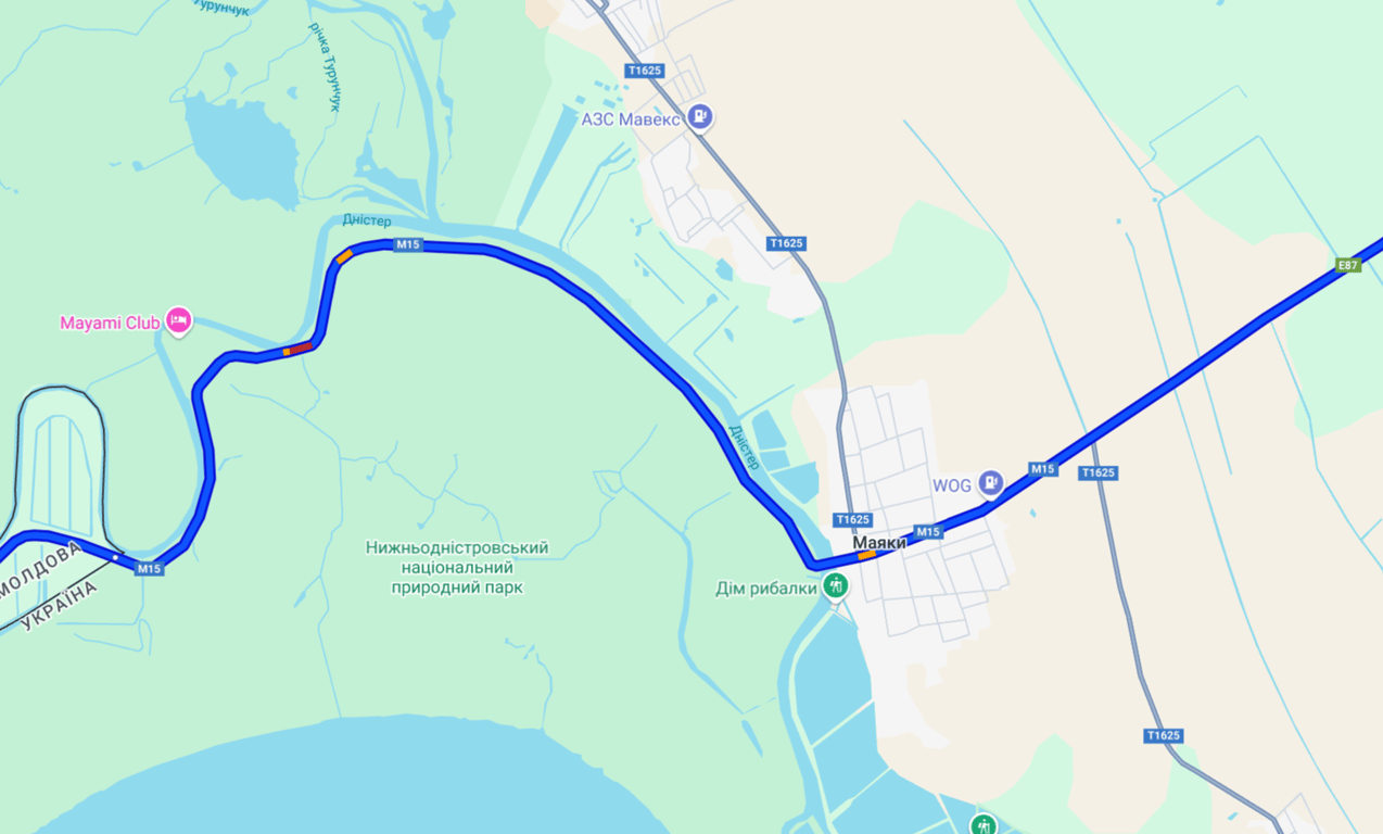 Траса Одеса-Рені — де доведеться затриматися в чергах на виїзд - фото 1