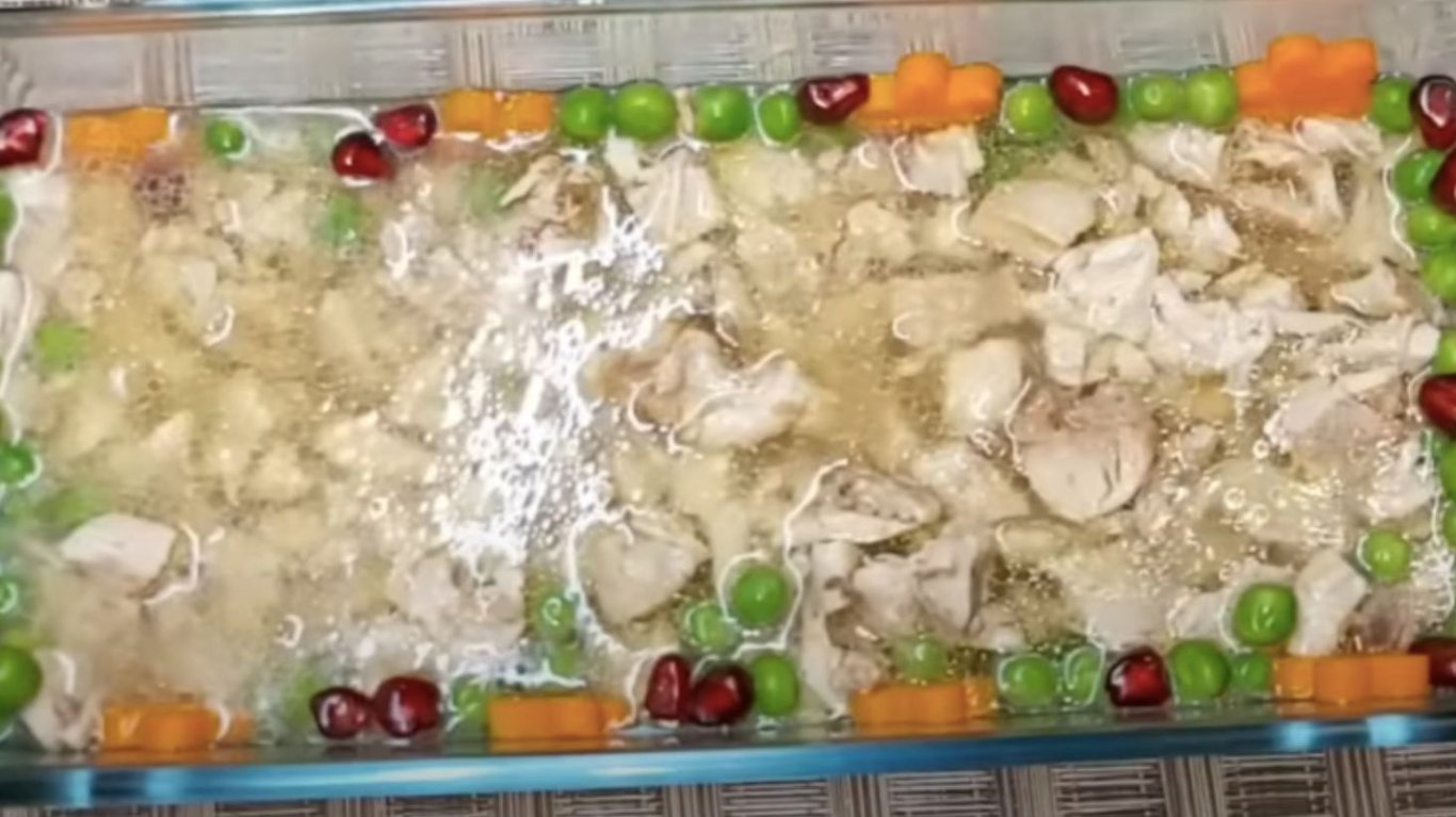 смачна закуска замість холодцю з куркою