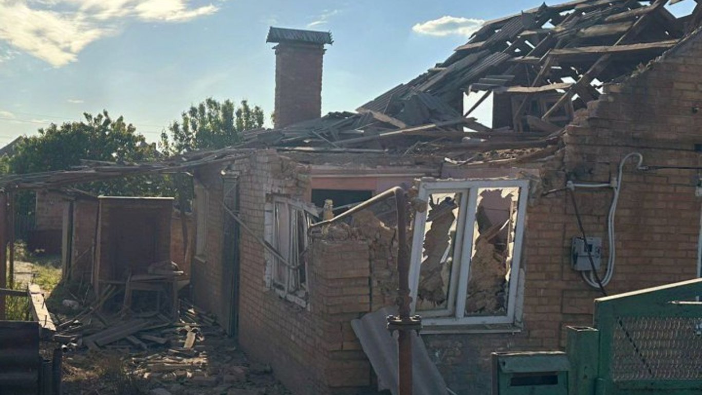 Россияне атаковали Новомосковск Днепропетровской области