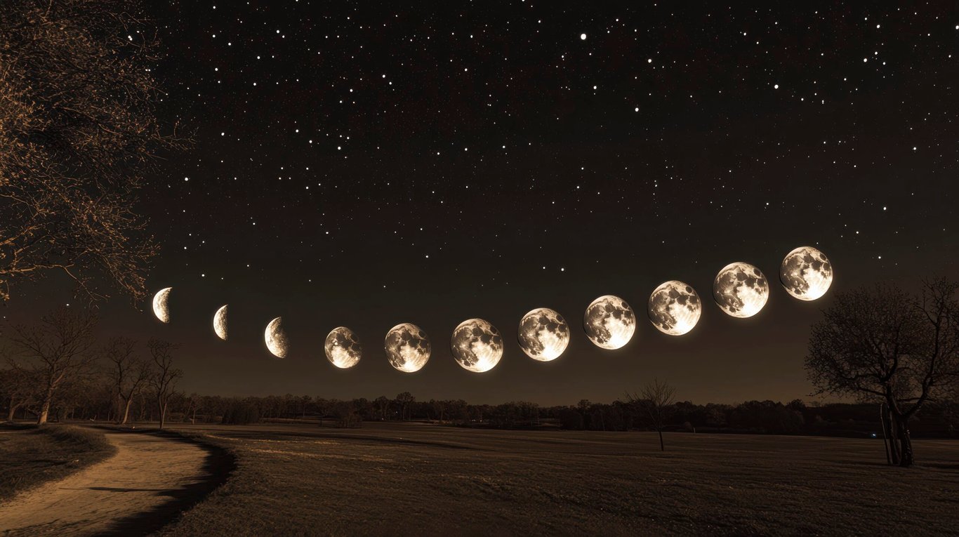 Фазы Луны в июне 2025 года