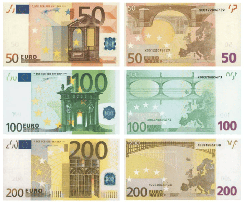 Перша серія євро