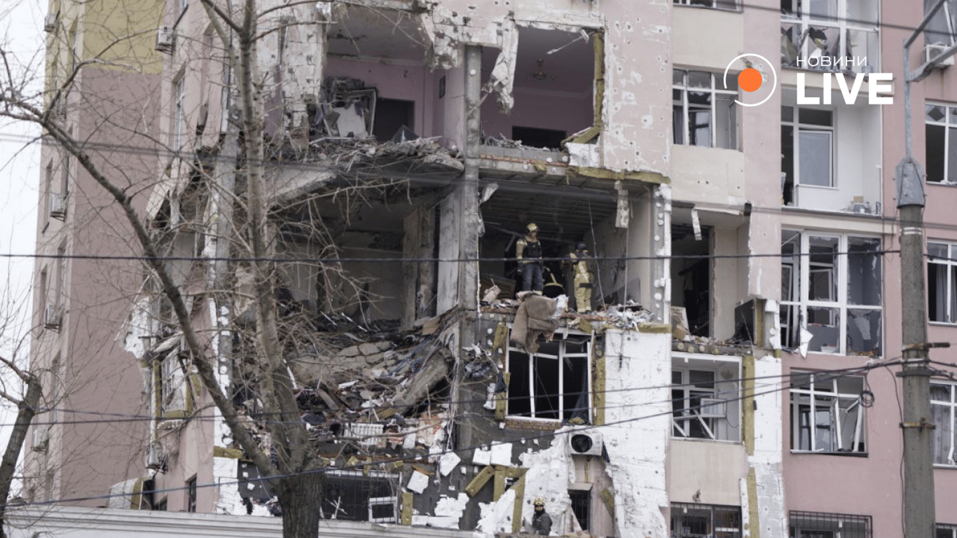 Російський обстріл Києва 27 грудня