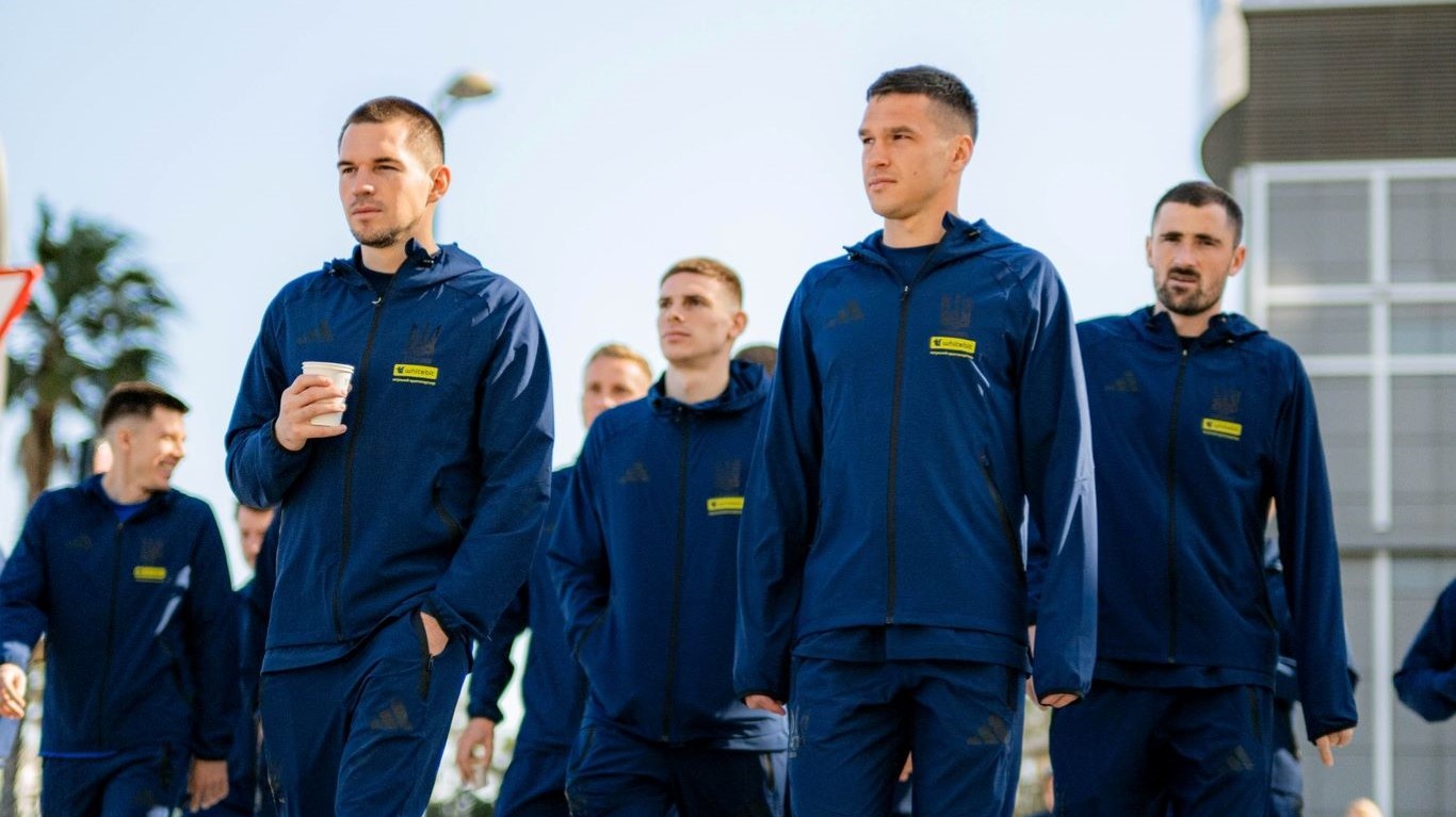 Игроки сборной Украины