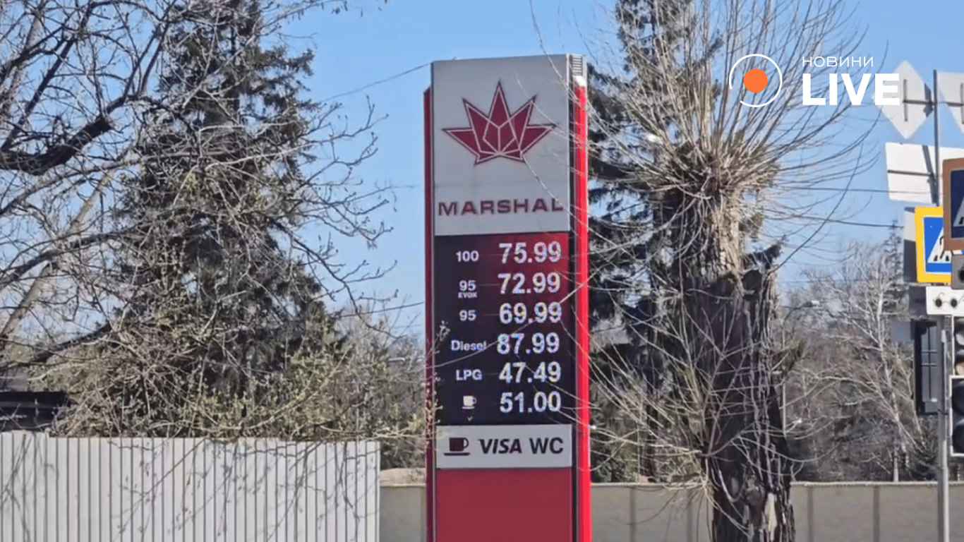 Вартість пального в Харкові сьогодні