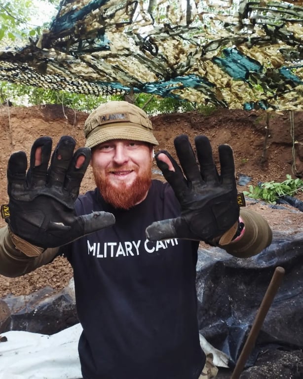 Володимир Сергієвський з позивним "Ірландець"