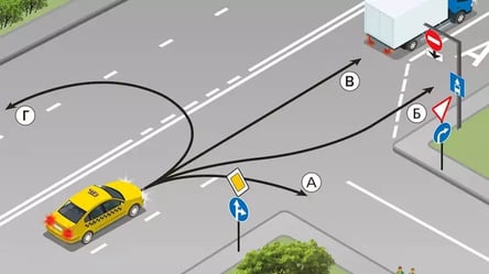 Сложный тест ПДД — куда разрешено движение авто - 285x160