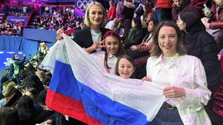 Росіяни показали, як завдяки обману проносять прапори на арени ОІ-2026 - 285x160