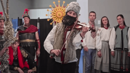 Ukrainians in the US organized a charity nativity scene — video - 285x160