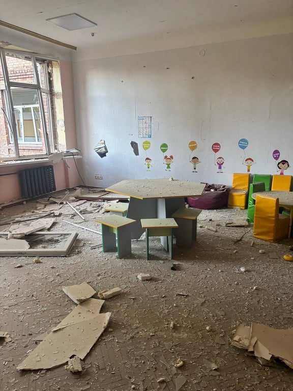 Школи в Києві після обстрілу