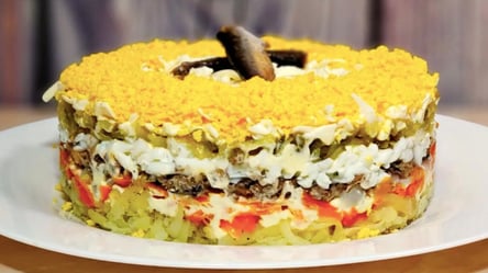 Гарний салат зі шпротами "Любимчик" — король святкового столу - 285x160