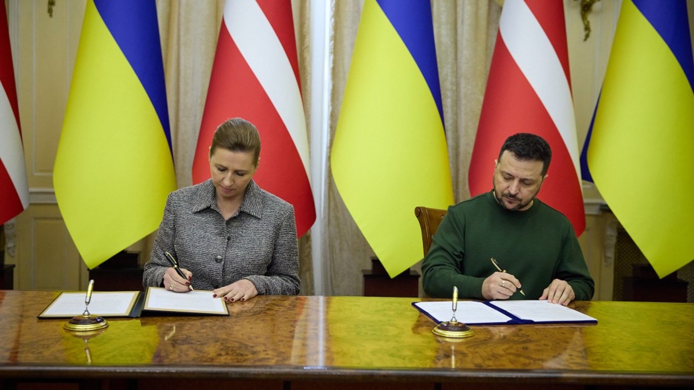 Україна та Данія підписали безпекову угоду