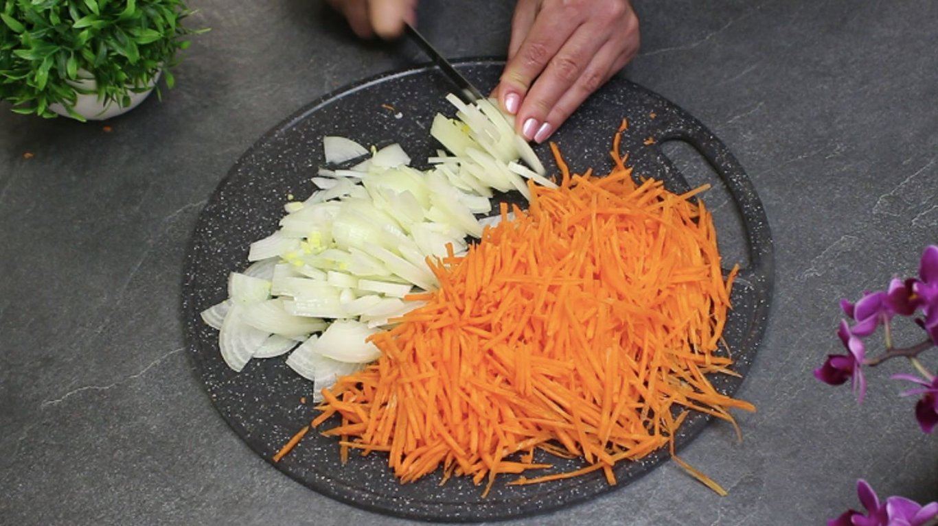 смачний пісний салат 