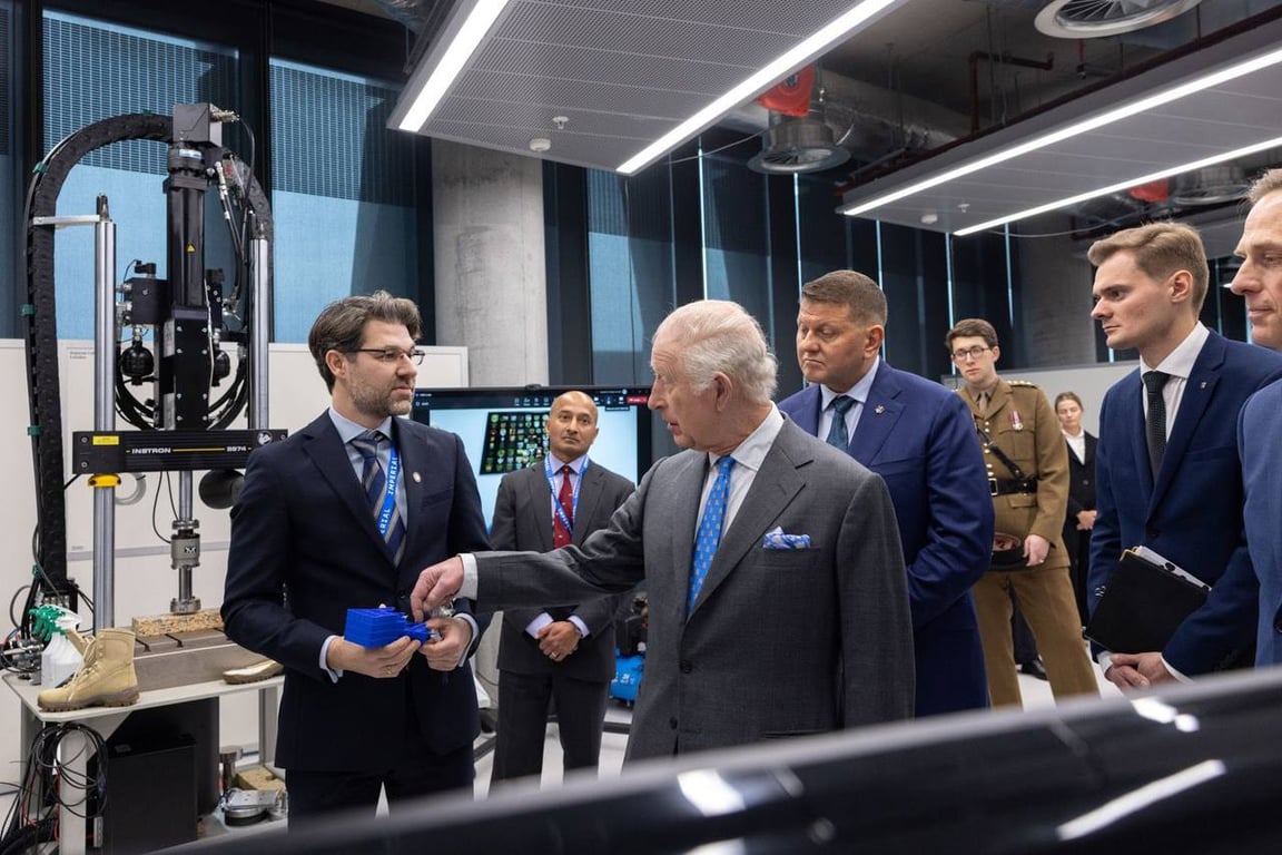 Король Британії Чарльз зустрівся із Валерієм Залужним