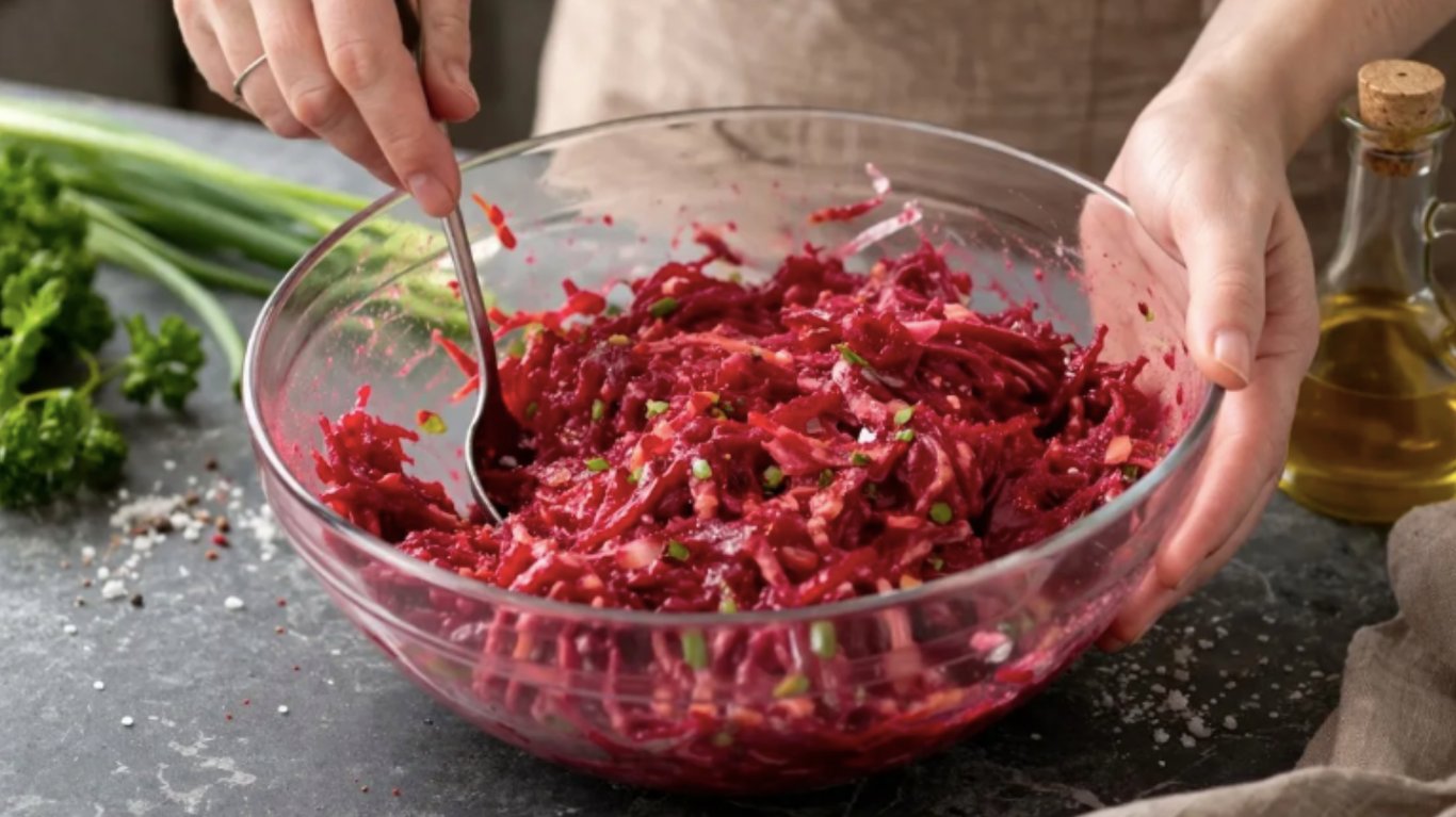 рецепт салату з буряками