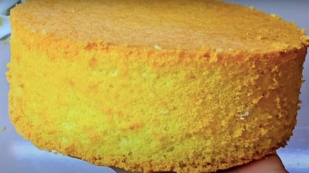 Классический бисквит из 3-х ингредиентов — получается у всех - 285x160