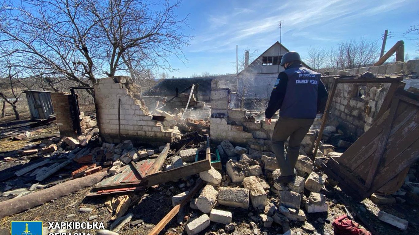 В Харьковской области раздавались взрывы — пострадали жилые здания