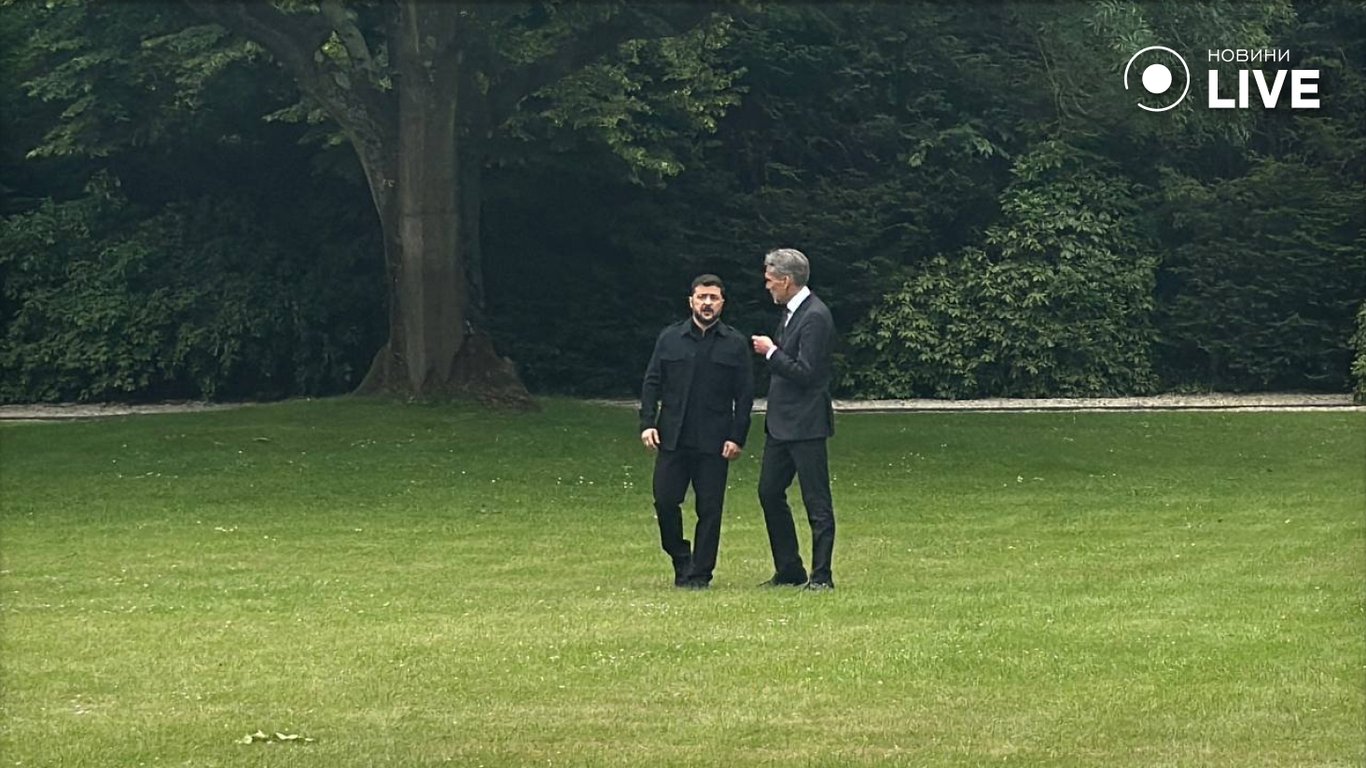 Зеленський і Схооф в Гаазі