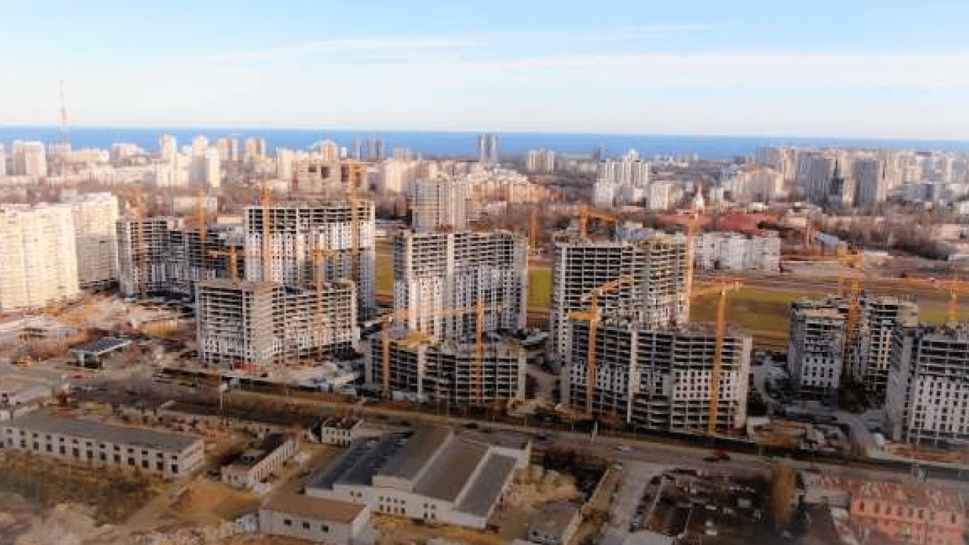 Строительство многоэтажек в Одессе