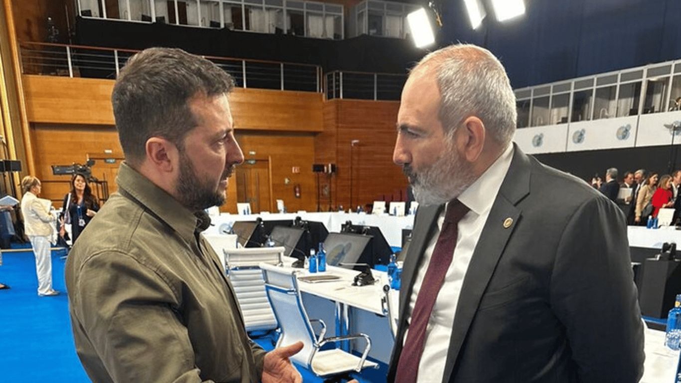 Зеленский впервые встретился с премьер-министром Армении Пашиняном: о чем говорили
