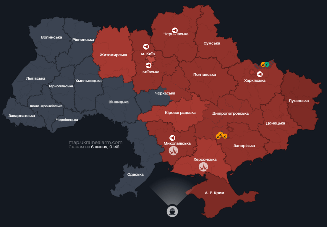 У Києві лунає повітряна тривога — що летить на столицю - фото 2