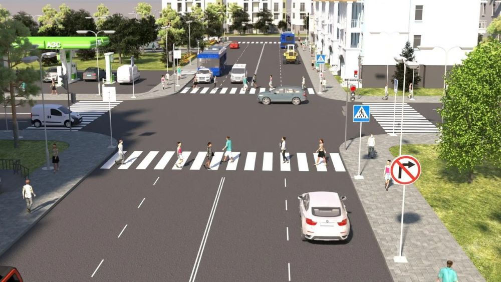 Запутанный тест с ПДД - в каких направлениях разрешено движение на зеленый сигнал - фото 1