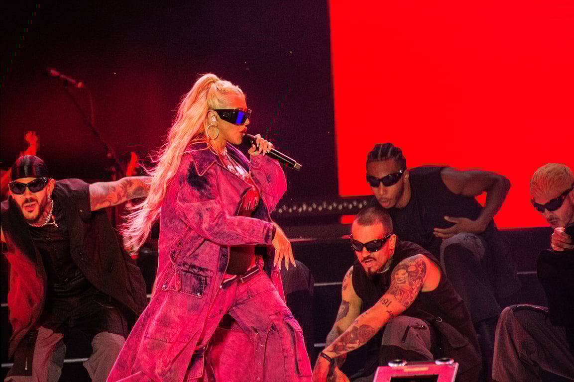 Крістіна Агілера до схуднення. Фото: Reuters 