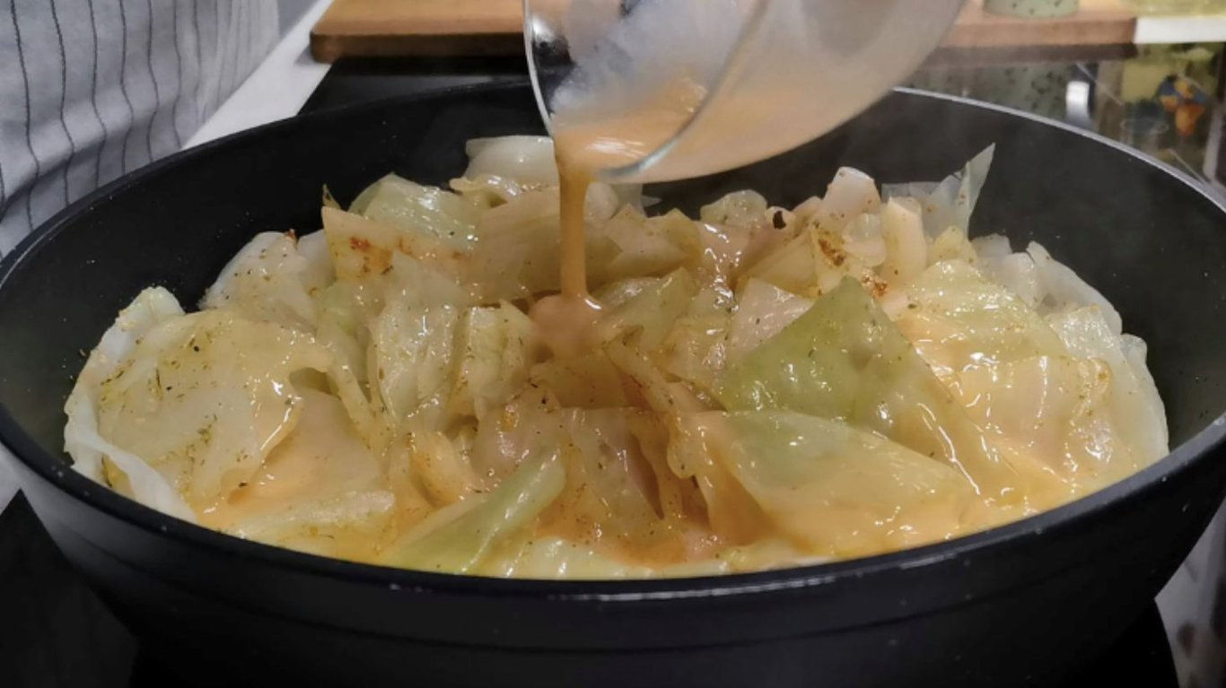 як смачно та швидко приготувати капусту на гарнір 