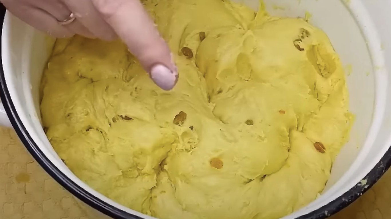 як приготувати тісто для смачної паски 