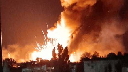 Мощные взрывы в Краматорске: загорелся пожар - 285x160