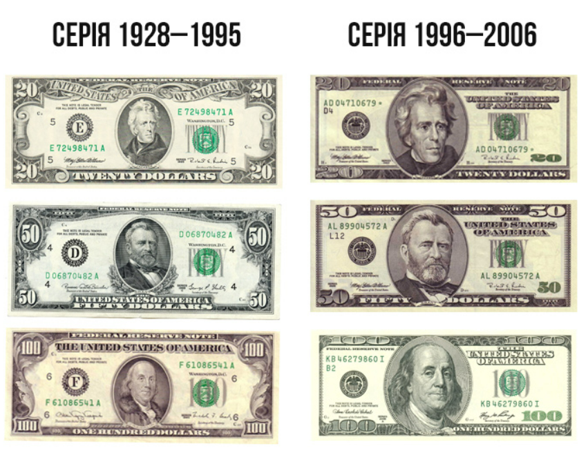 Приймають неохоче — що не так із доларами старого зразка - фото 1