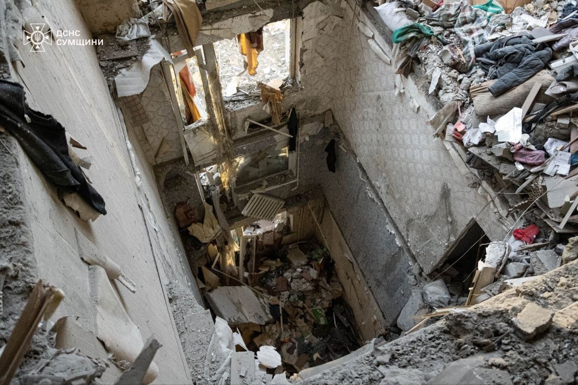 атака на Сумы 30 января