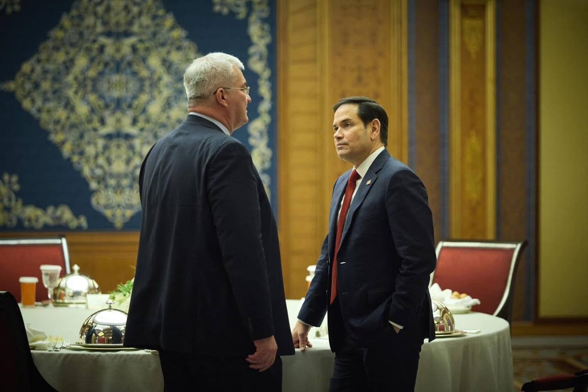 Андрій Сибіга і Марко Рубіо