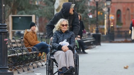 Звезду сериала "Американская история ужасов" заметили в инвалидной коляске на улице - 285x160