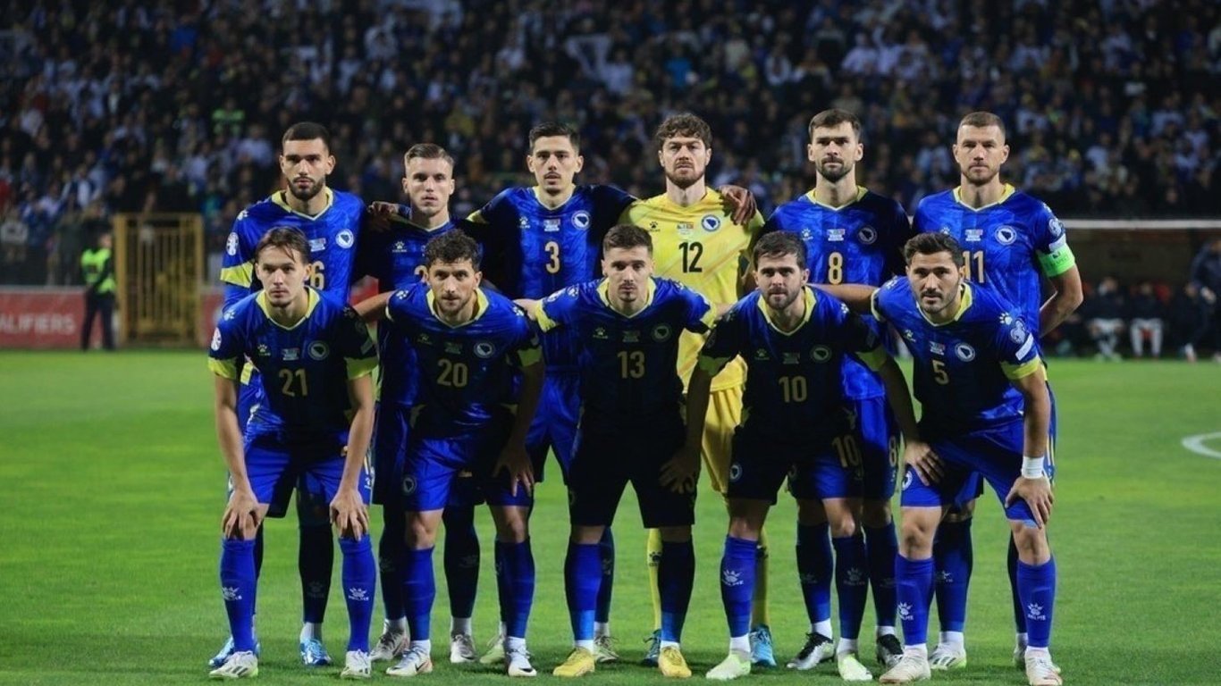 Босния и Герцеговина назвала состав на игру против Украины — в нем игроки из РФ
