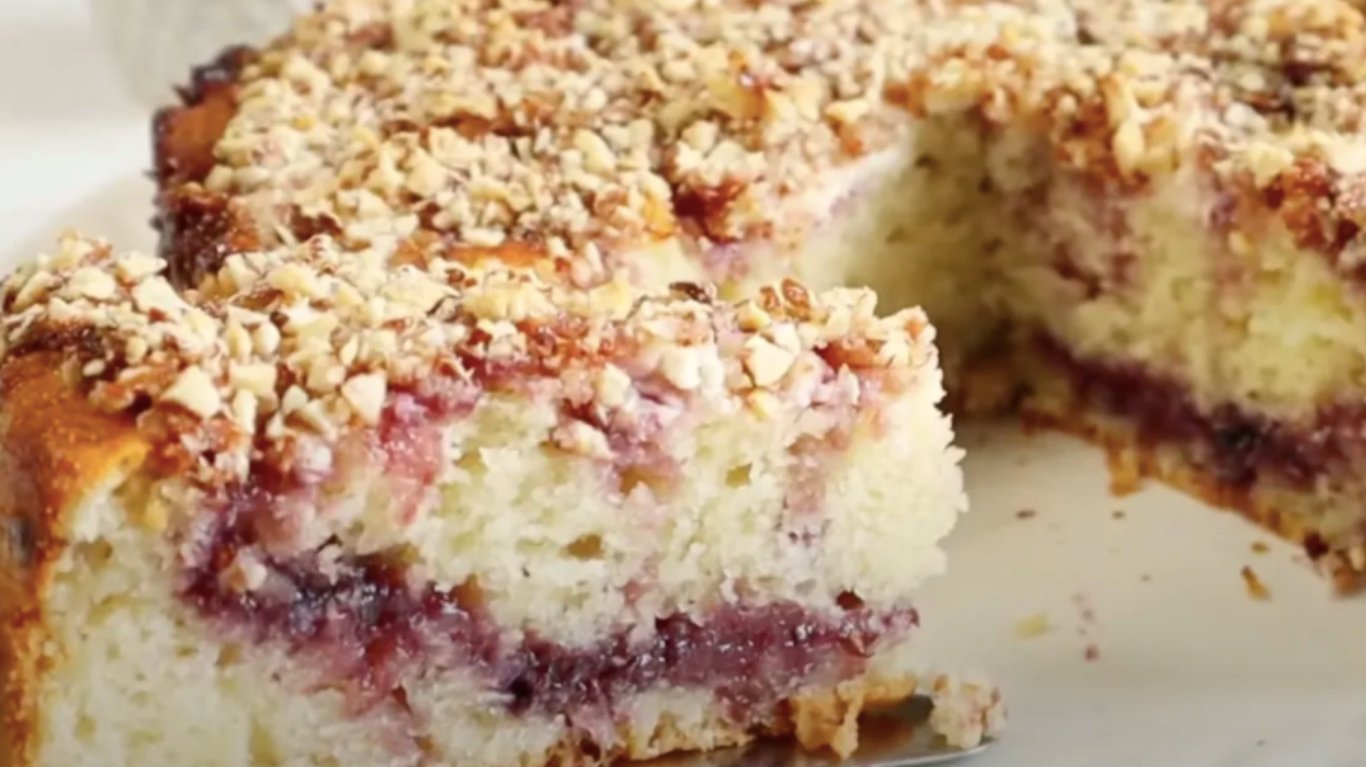 рецепт пирога з варенням або джемом