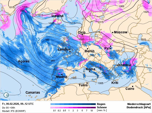 Якою буде погода в Україні 6 лютого