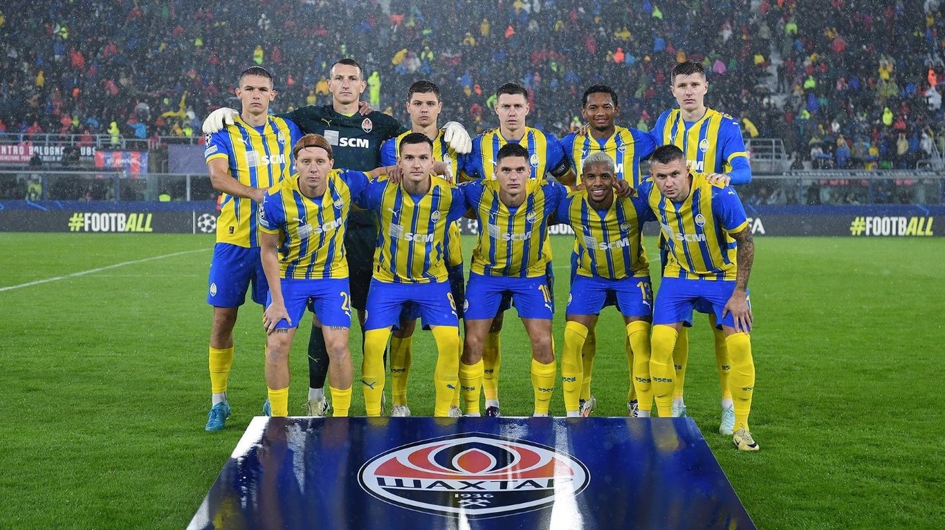 Гравці донецького "Шахтаря"