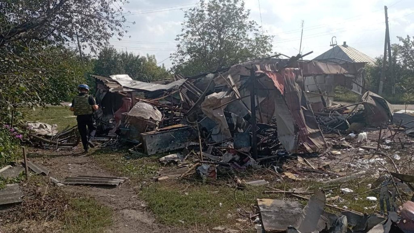 В Харьковской области женщина умерла на собственном дворе во время обстрела