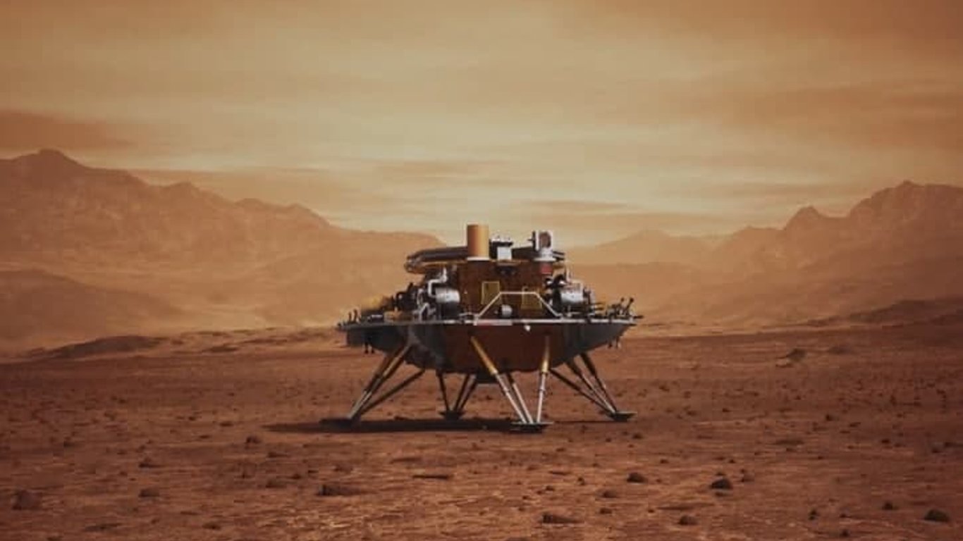 Китайський планетохід почав досліджувати будову Марсу. Перші фото