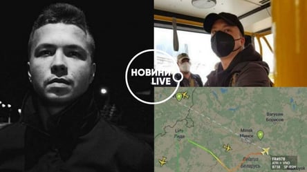 Бомба на борту? В Минске сняли с самолета оппозиционного журналиста Протасевича - 285x160