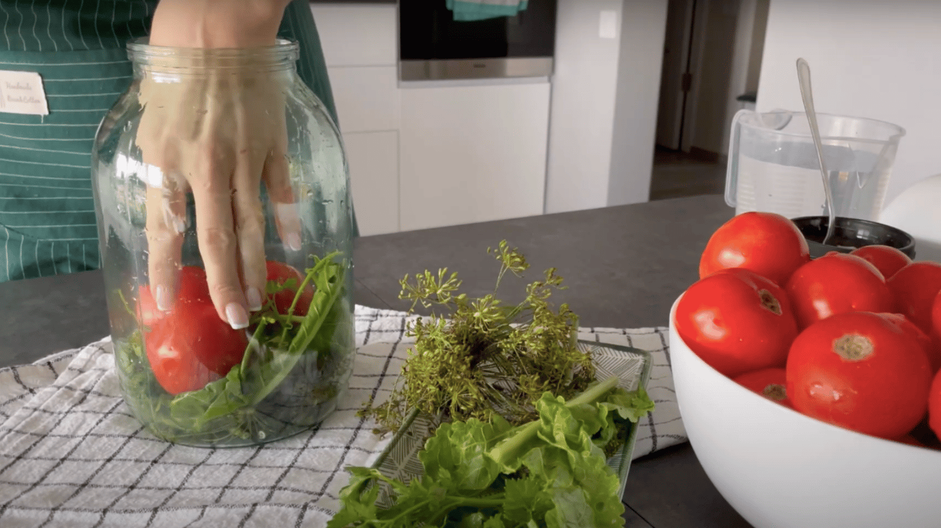 рецепт ферментованих помідорів