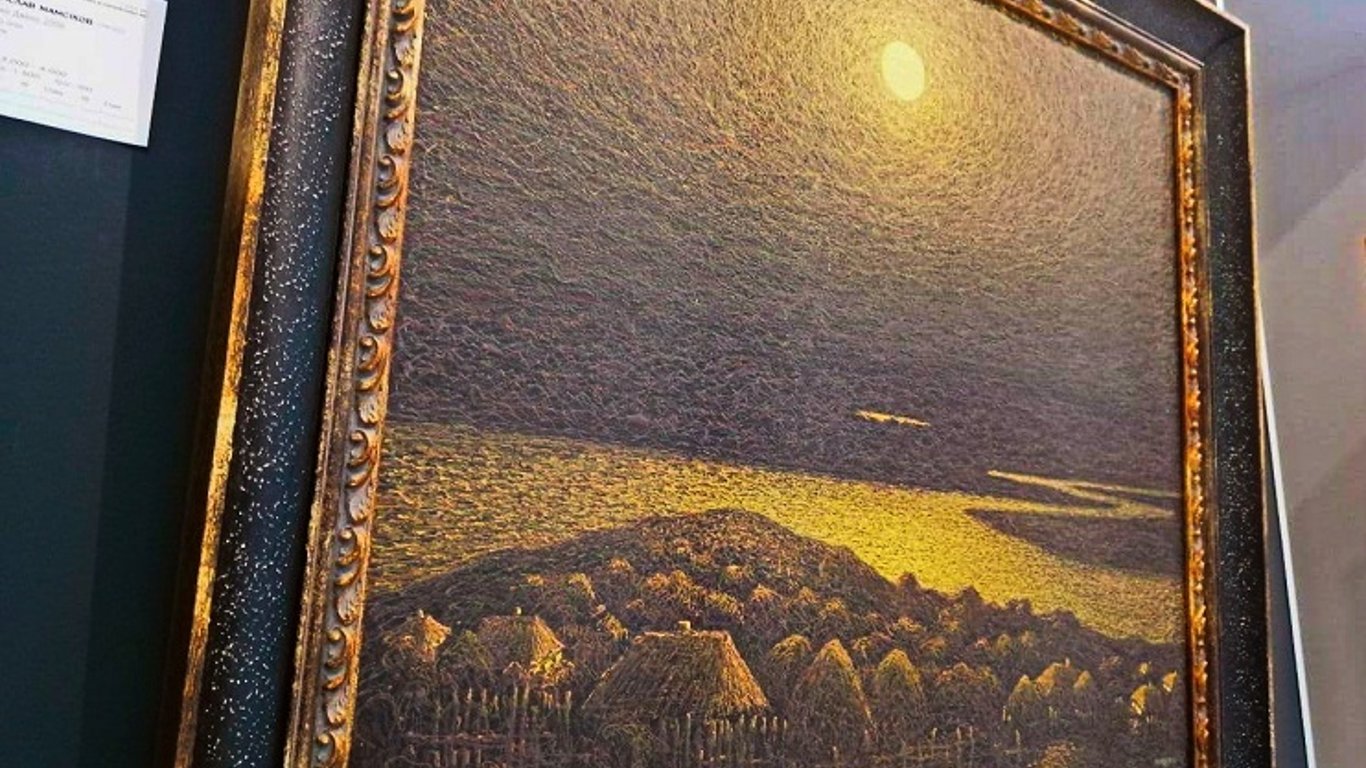 "Золотая ночь" за рекордную сумму картину украинского художника продали на аукционе