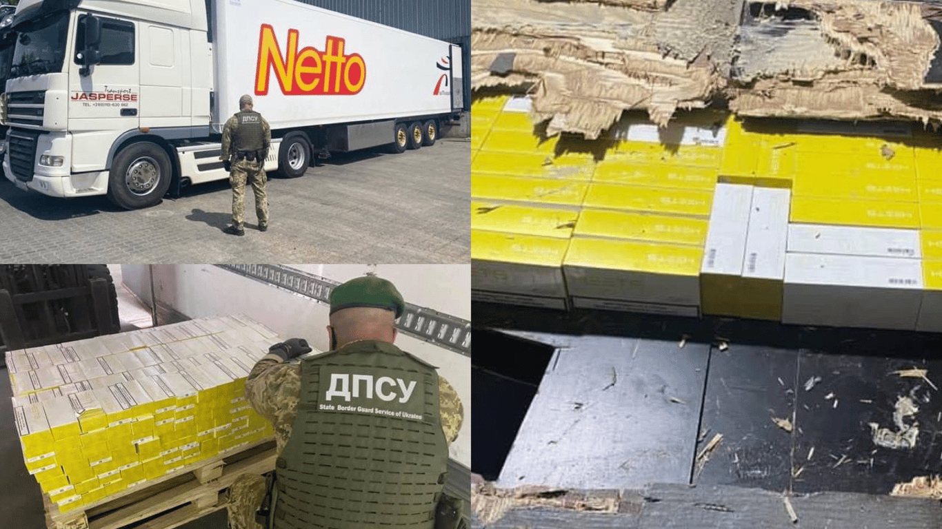 В Одесской области в грузовике обнаружили контрабандные  сотни пачек “стиков для курения